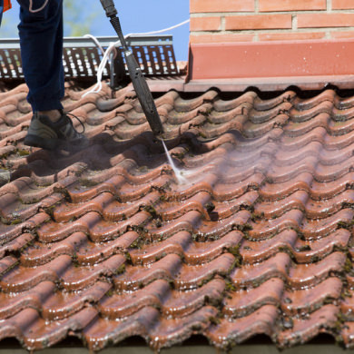 Démoussage toitures Aveyron